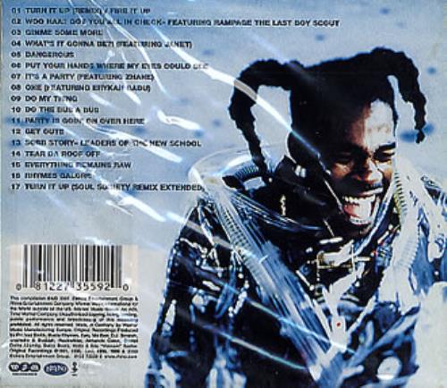 Busta Rhymes Turn It Up! The Very Best Of Hong Kong CD album